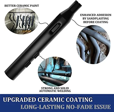 Sharkroad CERAMIC COATING 4.0'' slip on mufflers for 2017-up Touring