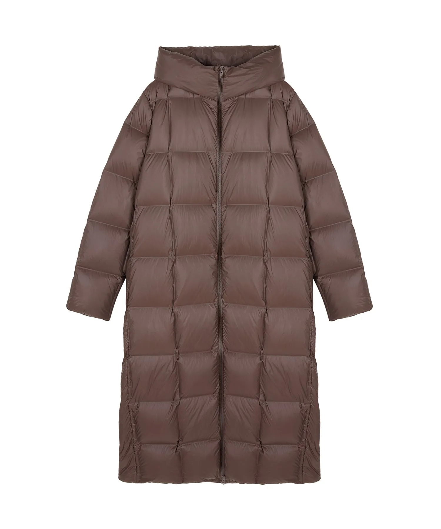 Slim-fit Long Down Coat