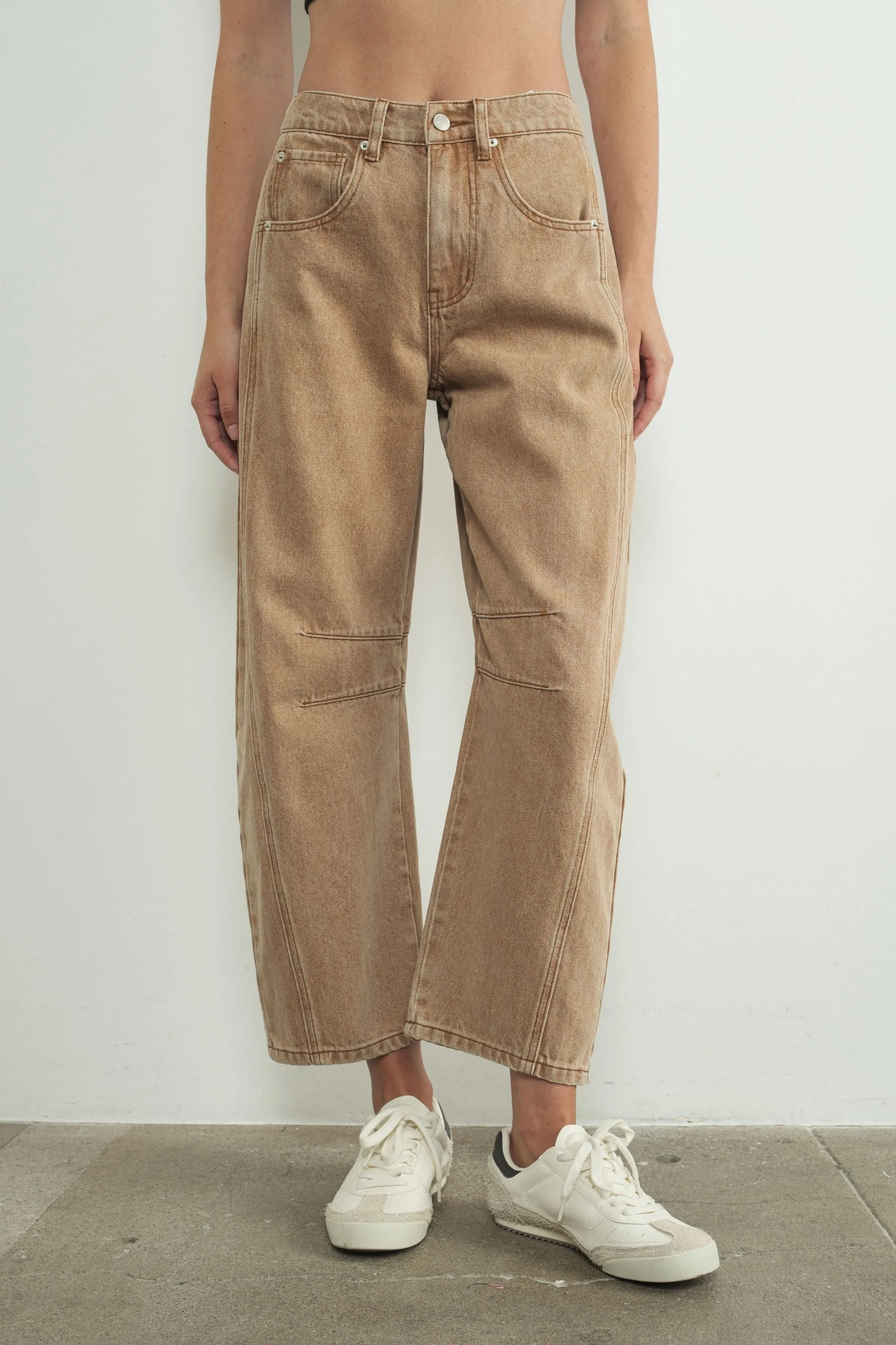 Slouchy Relax Fit Denim Pants