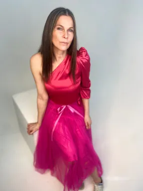 Tessa Tulle Skirt Lipstick