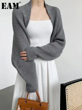 Trendy Knitted Cardigan Loose Sweater Jacket