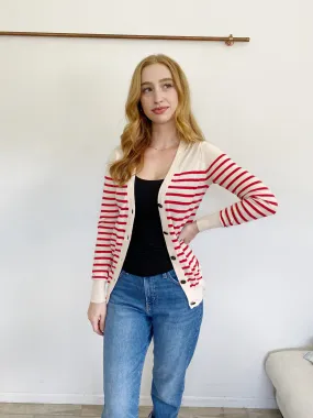 Urban Outfitters BDG Nautical Stripe Cardigan Sweater Large