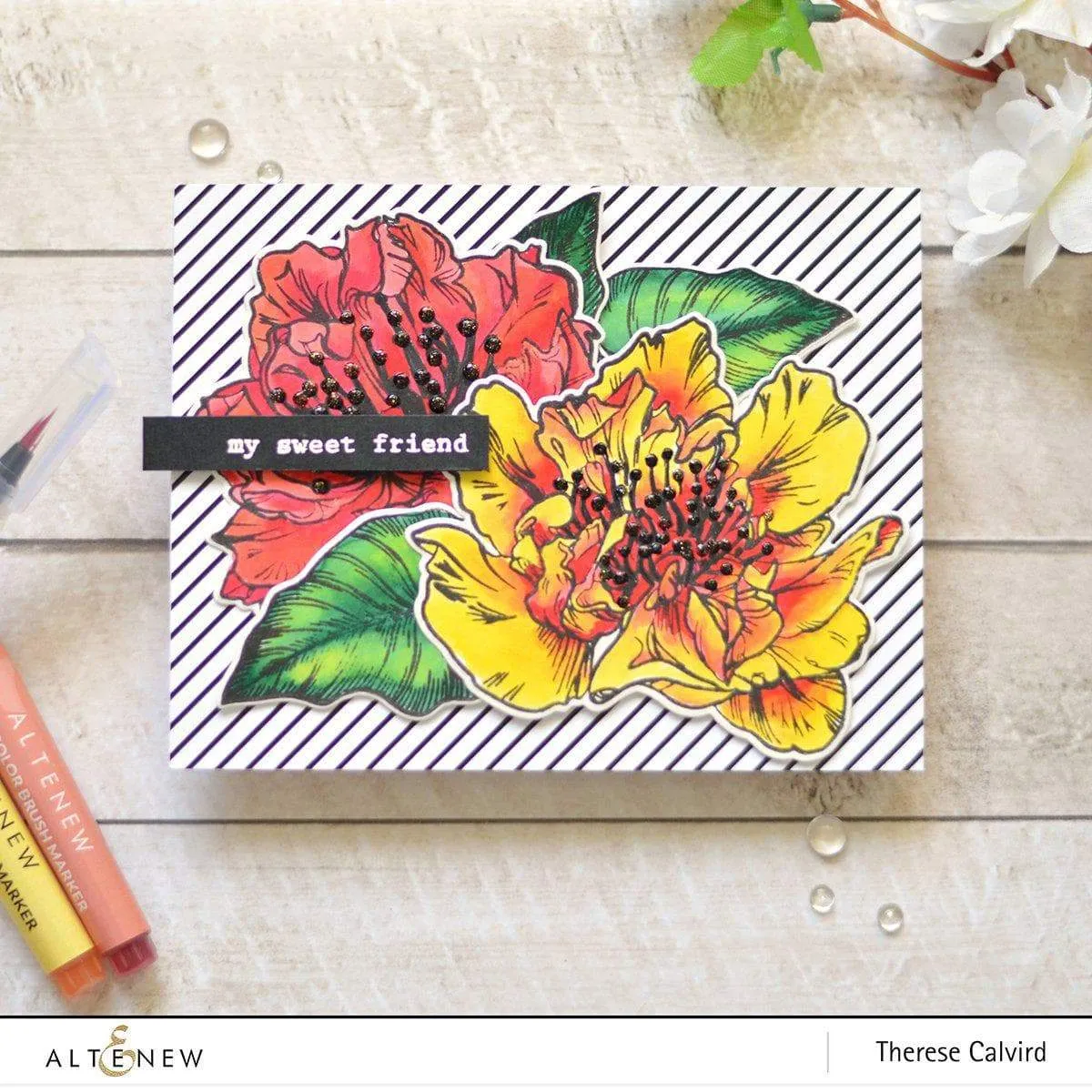 Watercolor Brush Markers - Winter Wonderland Set