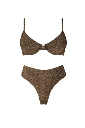Zuma Bikini Top Brown